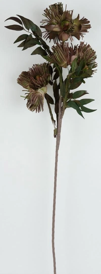 African Protia X 3Flr Foam Flower Stick